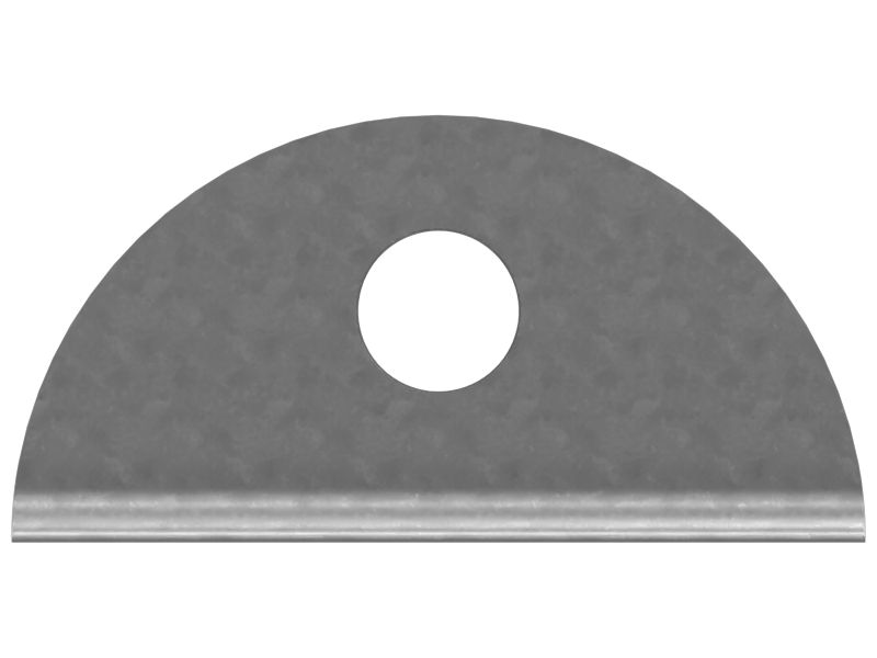 Монтажный кронштейн дверной защелки толщиной 3 мм