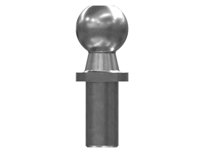 Стальная шаровая шпилька длиной 20 мм