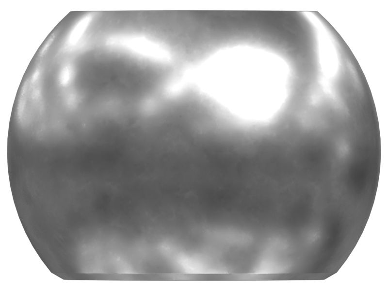 Шар со сферическим диаметром 186,15 мм и толщиной 133,4 мм