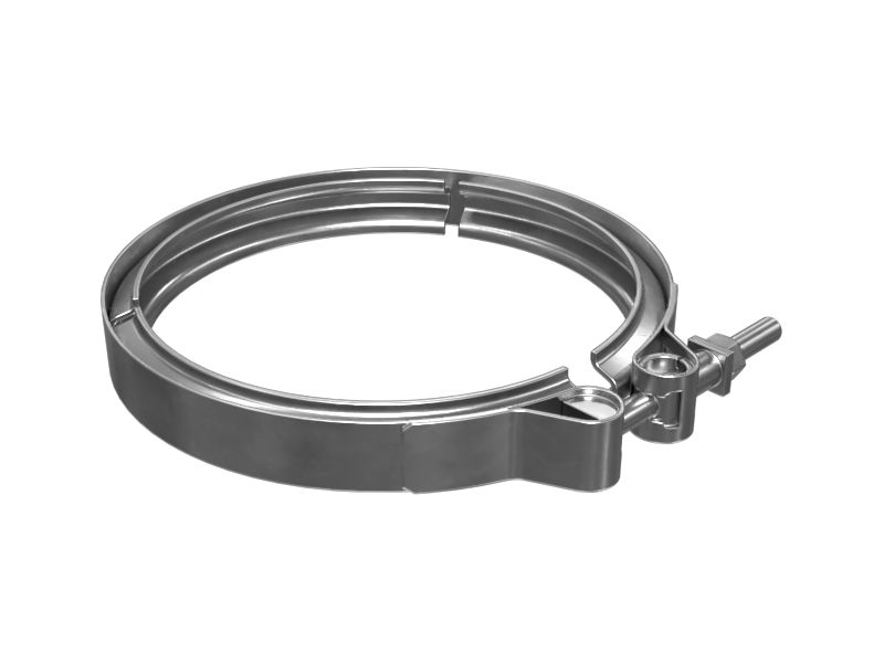 V-образный зажим для ленты с минимальным внутренним диаметром 148,30 мм