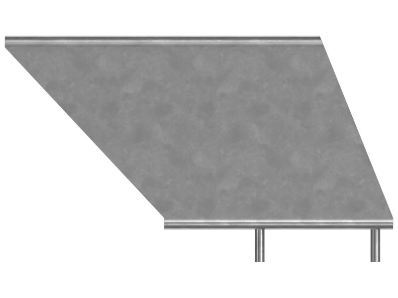 Монтажный кронштейн сердцевины маслоохладителя гидросистемы 6 мм