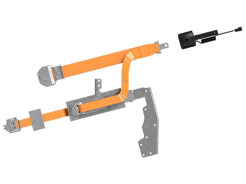 Ремень в сборе - сиденье