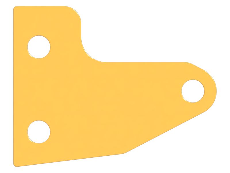 Ступенчатая монтажная ременная пластина