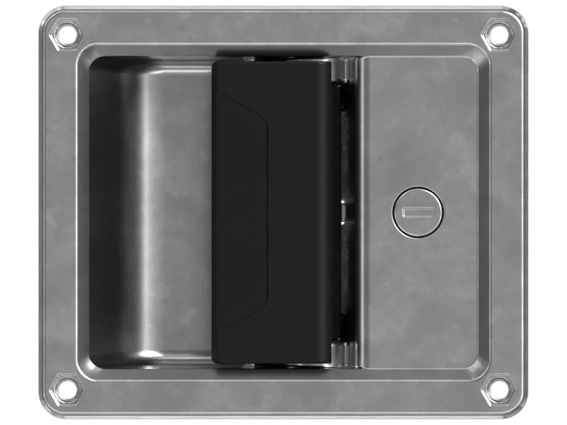 Пластмассовая убирающаяся ручка с защелкой