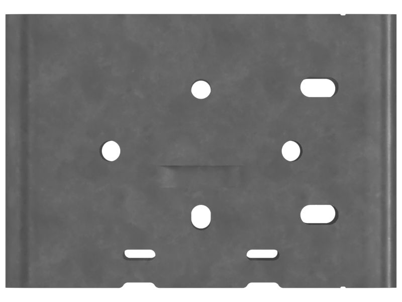 Одно легкое стальное ограждение