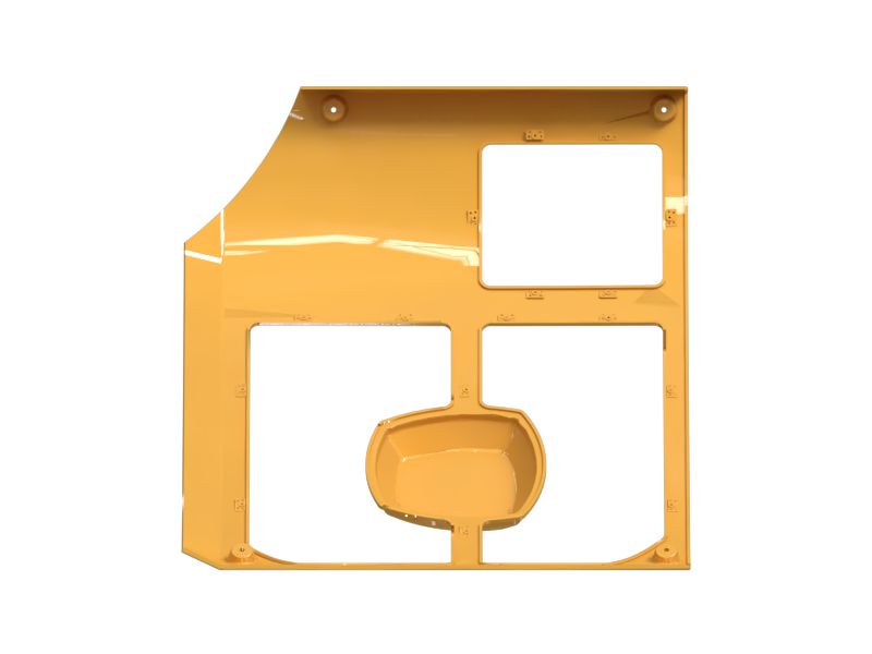 Правая панель ограждения радиатора