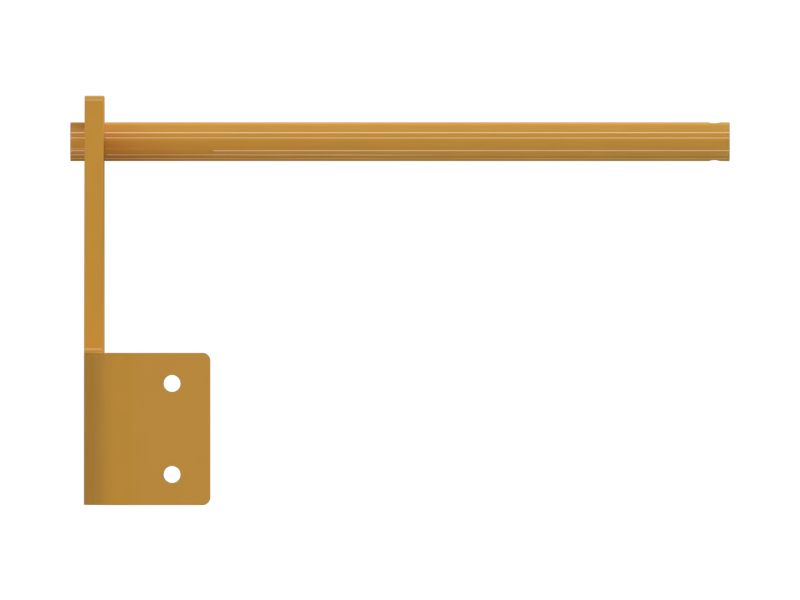 Монтажный кронштейн противооткатного упора