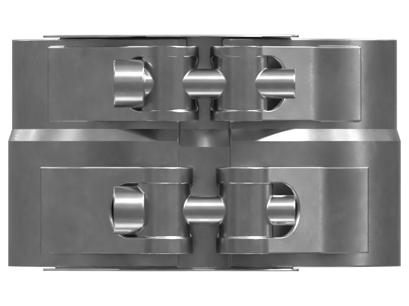 Ступенчатый хомут с минимальным внутренним диаметром 129,00 мм