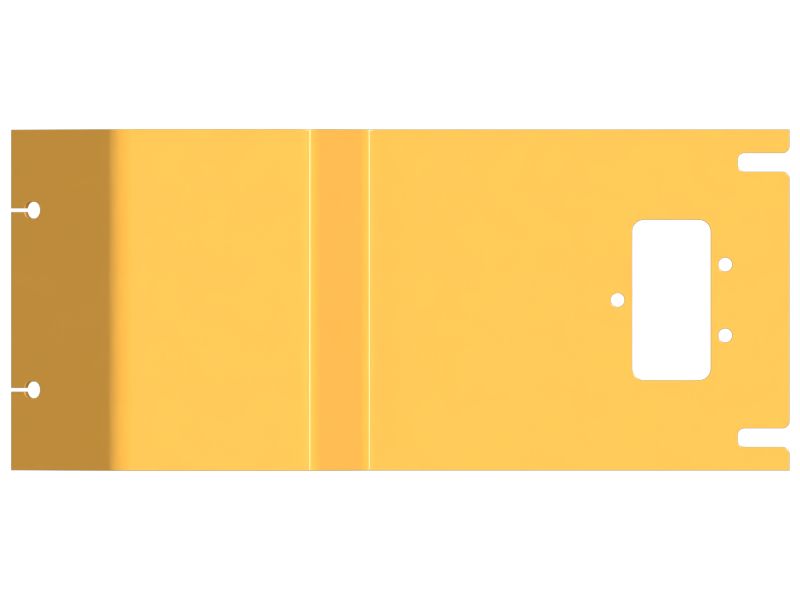 Накладная пластина устройства для быстрой смены навесного оборудования толщиной 3,5 мм