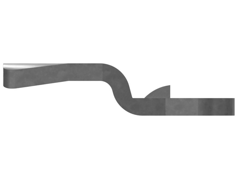 Штампованная дверная защелка