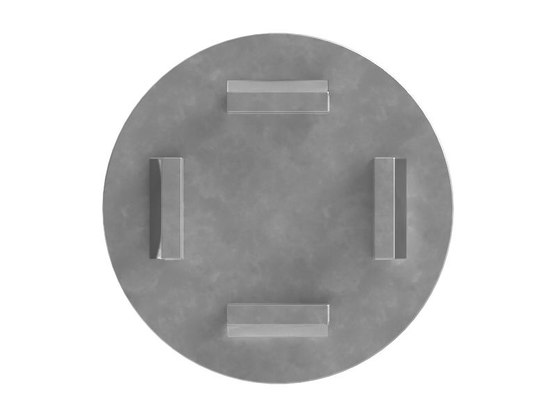 3V-4694: Tappo a bottone con diametro esterno da 17,4 mm