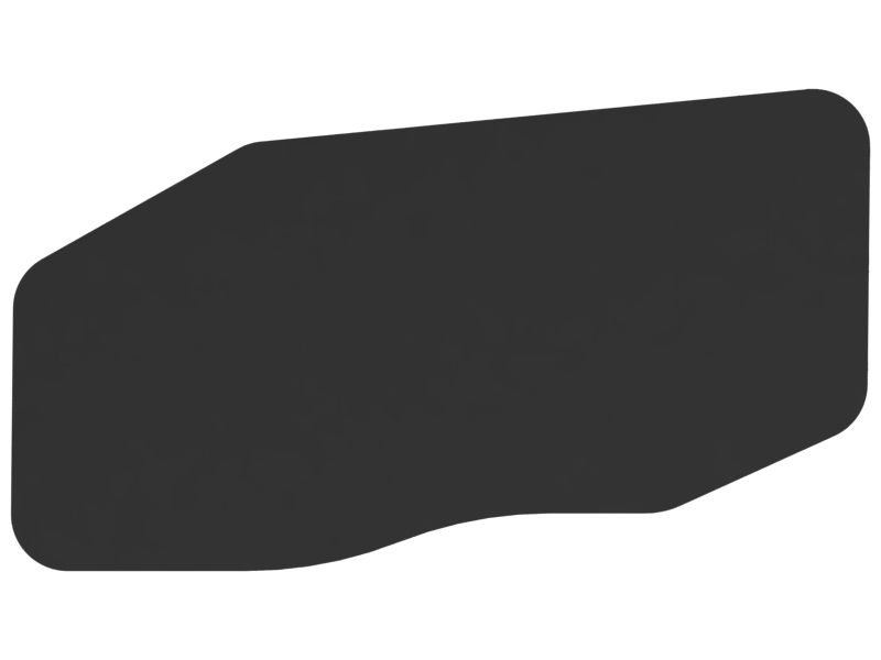 Стекло двери толщиной 6,8 мм