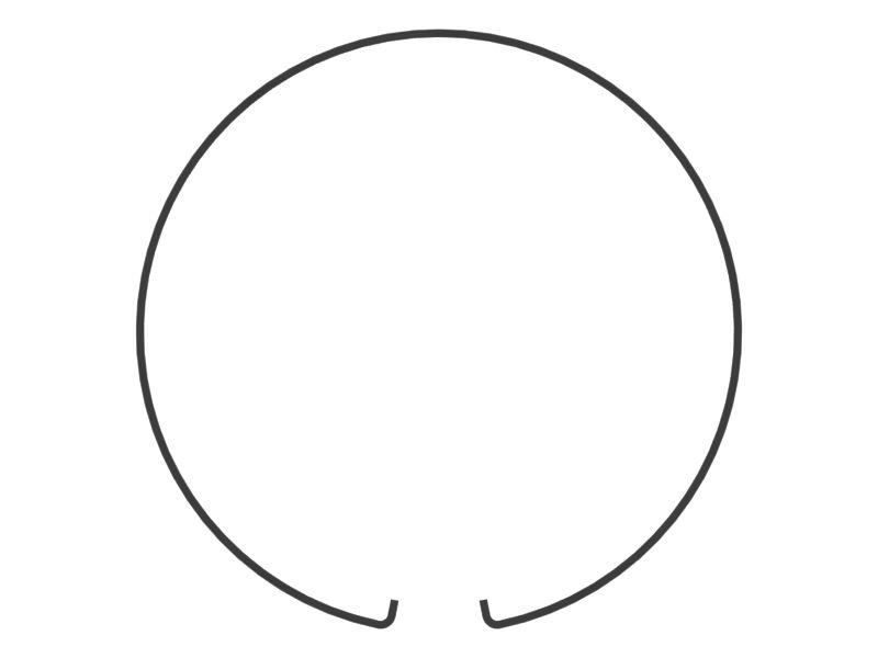 Cтопорное кольцо (пружинное)