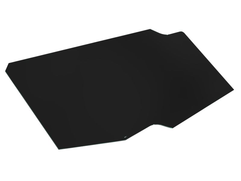 Дверное безопасное стекло высотой 1567 мм