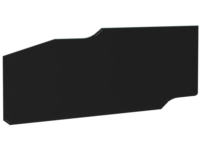 Дверное безопасное стекло высотой 1556,50 мм