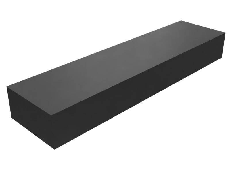 Объемное уплотнение из вспененной резины толщиной 6,35 мм