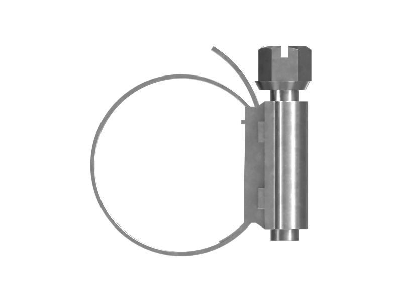 Стандартный шланговый хомут с минимальным диаметром 17,00 мм