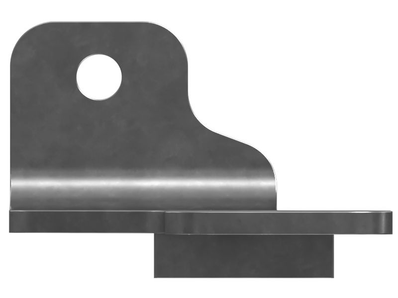 Монтажный кронштейн ступеньки толщиной 10 мм