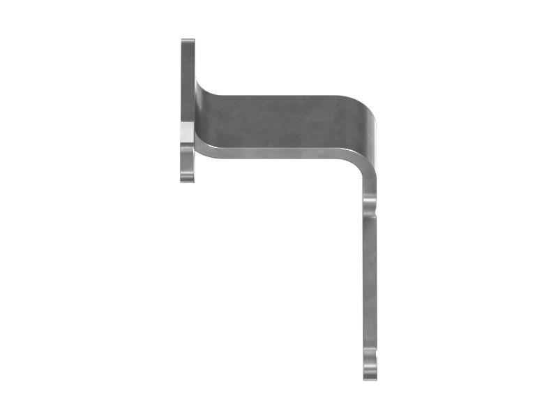 Кронштейн датчика поворотно-наклонного механизма, толщина 10 мм