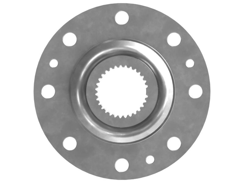 Ступица вала 31 мм с зубьями