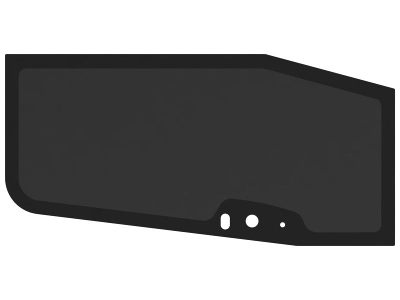 Дверное стекло высотой 1521,20 мм