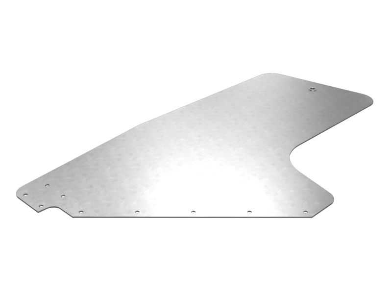 Брызговик в сборе