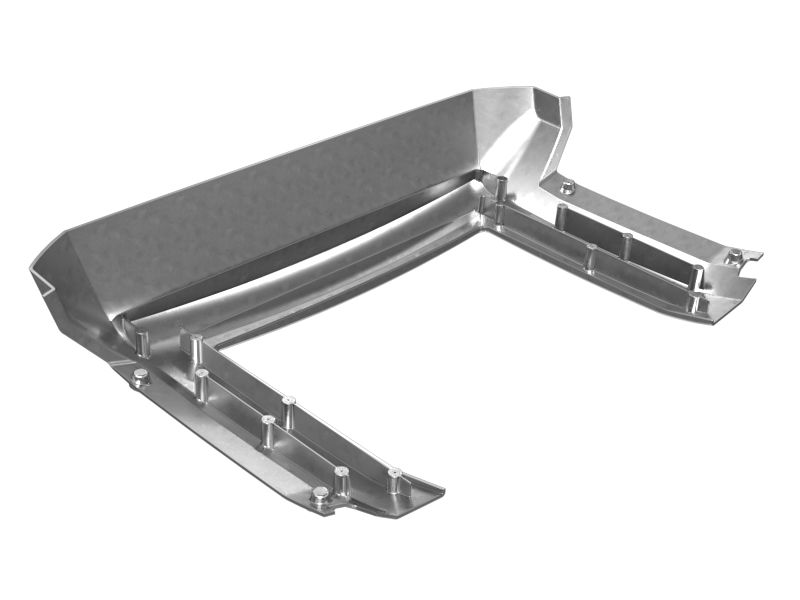 Обрамление решетки капота двигателя