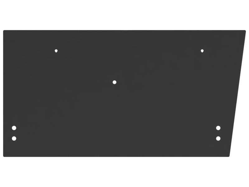 Безопасное оконное стекло для вентиляции кабины толщиной 6 мм