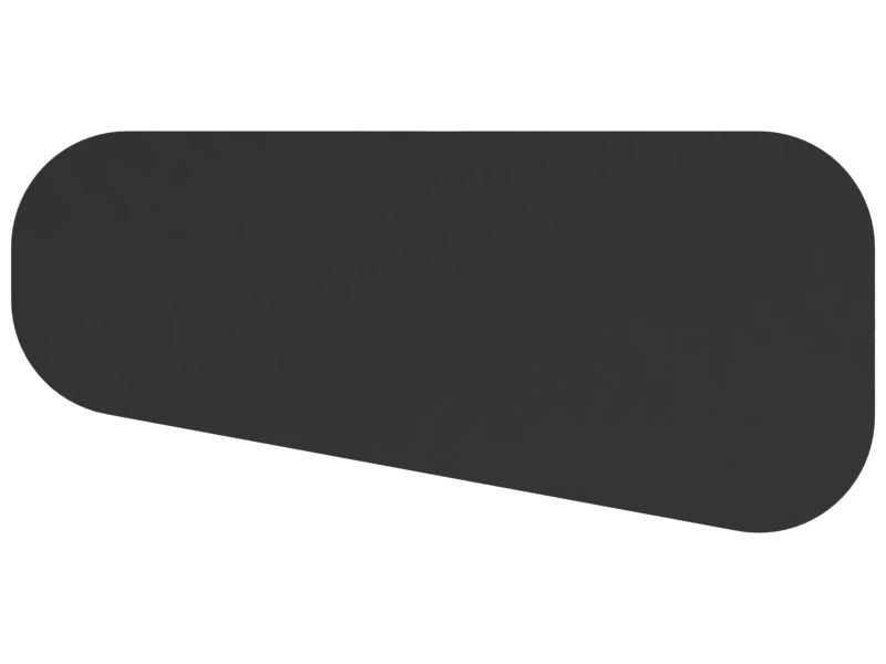 Защитное стекло высотой 506 мм