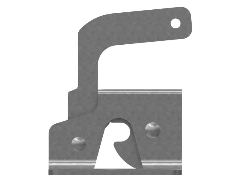 Фиксируемая защелка с гальванопокрытием