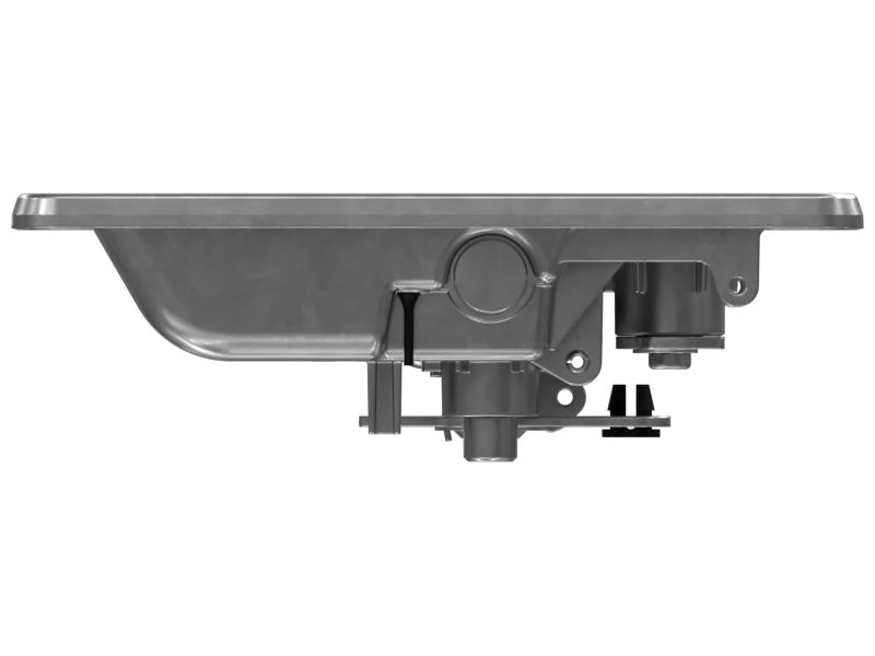 Пластмассовая убирающаяся ручка с защелкой