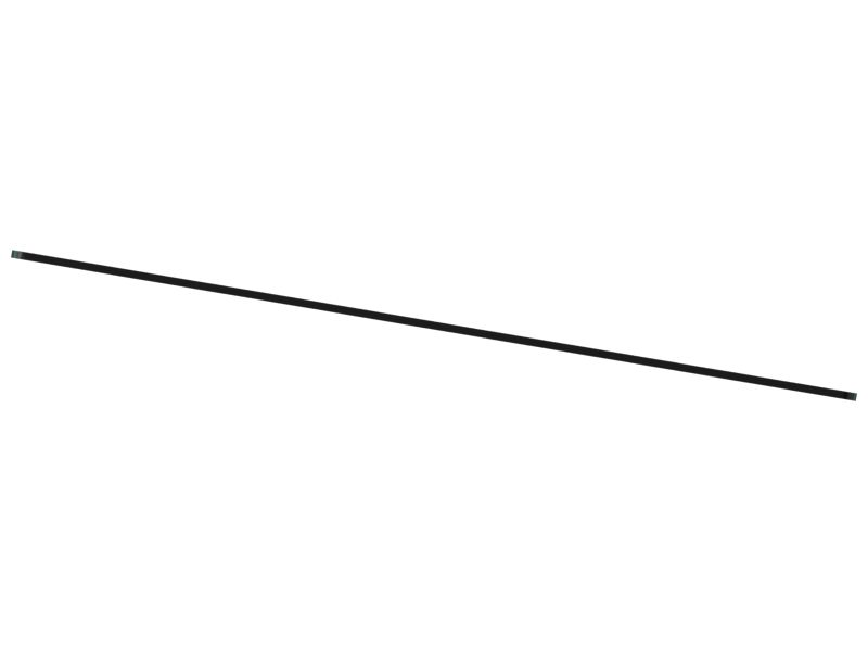 Защитное стекло из черной керамики толщиной 5 мм