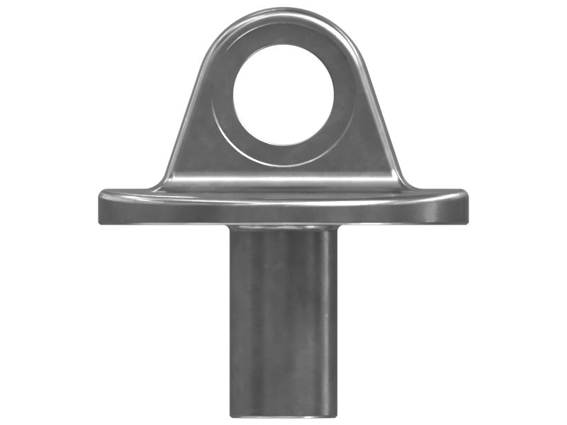 Круглая опора с проушиной