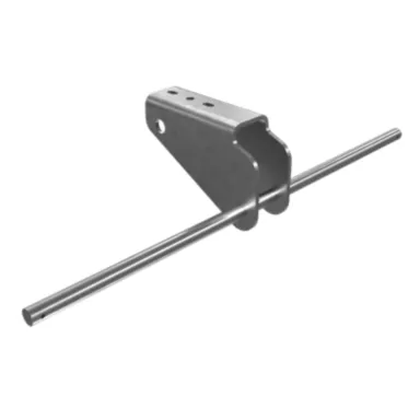 CAT 8 MM KALINLIĞINDA TEKERLEK TAKOZU BAĞLANTI BRAKETİ