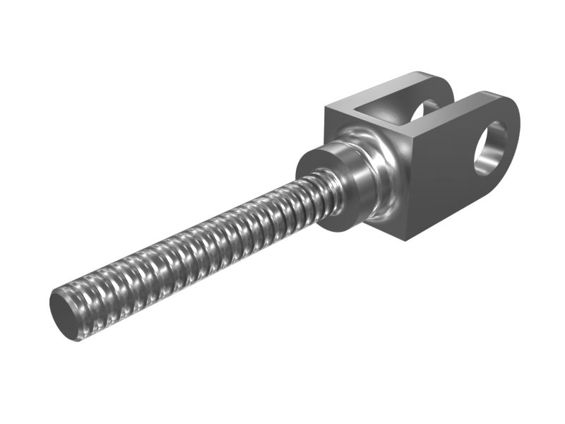 Резьбовый вилочный наконечник тяги M10X1.5