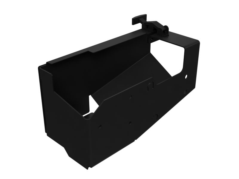 Крышка внедорожного самосвала с защелками и петлями