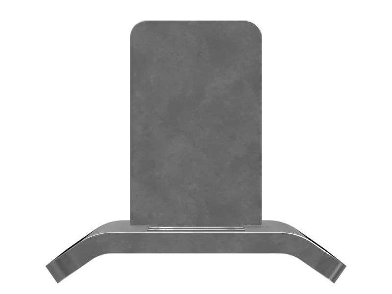 Опора ограждения конвейера длиной 1400 мм