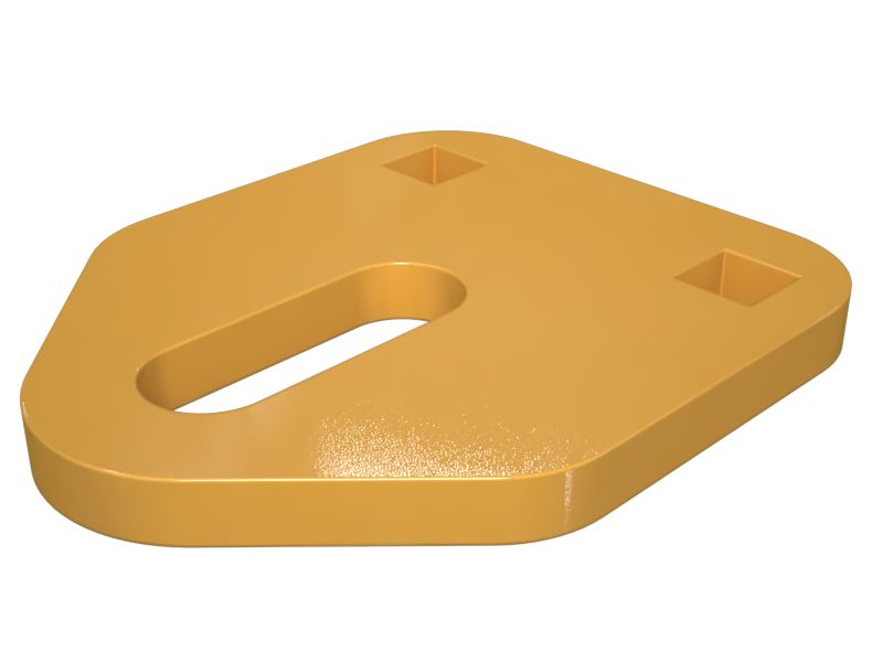 Опорная плита ступени толщиной 10 мм