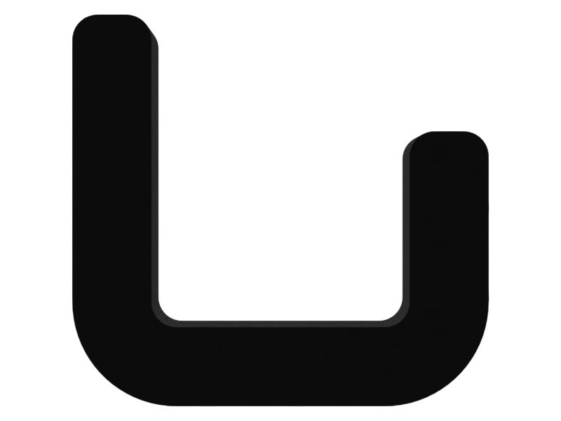 446-1525: แถบป้องกันสึกหรอ หนา 9.5 มม.