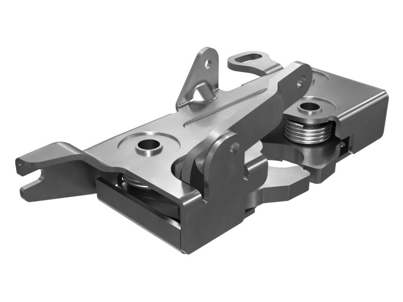 Поворотная защелка двери кабины