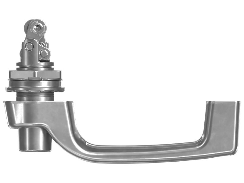 Пластмассовая ручка дверцы 181,4 мм