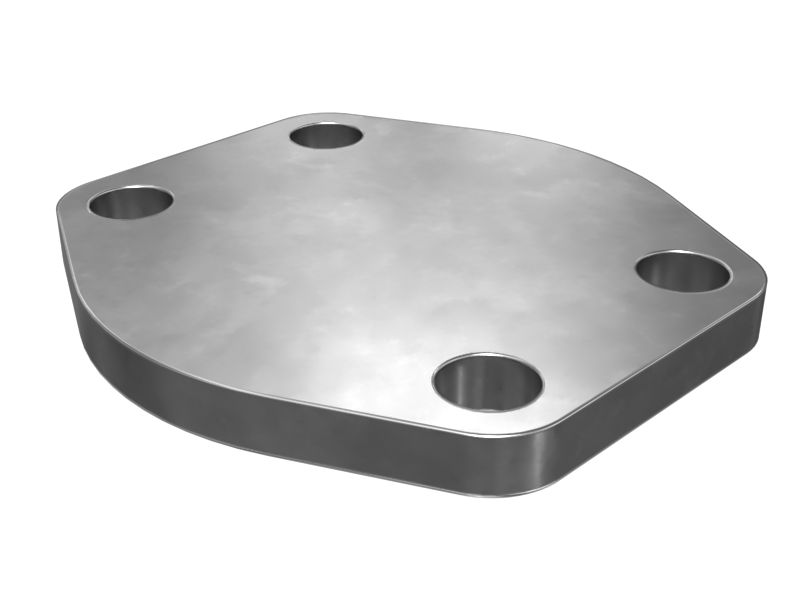 3J-2903: Крышка фланца на 4 болтах (код 61)