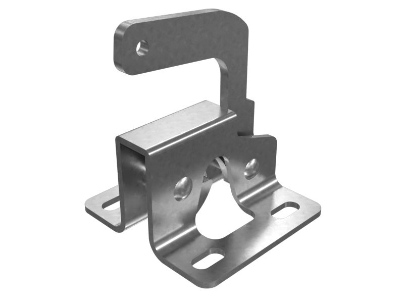 Фиксируемая защелка с гальванопокрытием