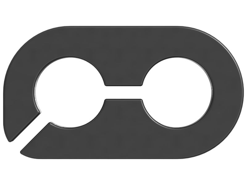 Резиновая втулка с одним квадратным углом 16,50 мм