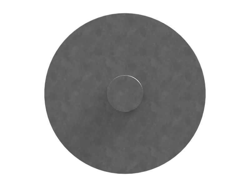 Конусообразный бампер максимального диаметра основания 36 мм