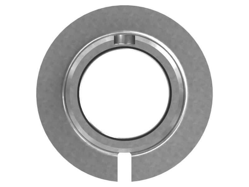 Стальной фиксатор со шлицевой головкой, наружный диаметр 53,96 мм