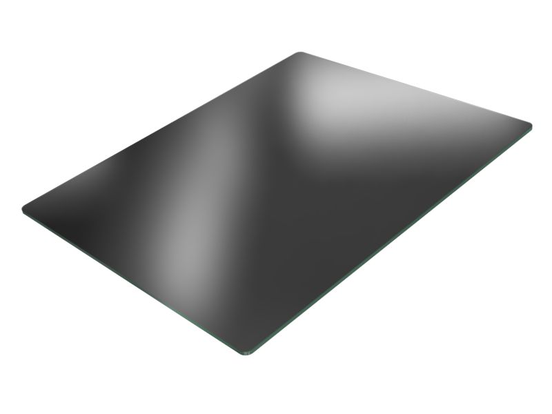 Защитное стекло из черной керамики толщиной 5 мм