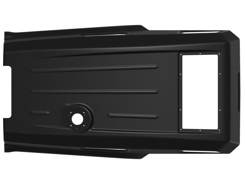 Литой пластмассовый основной капот