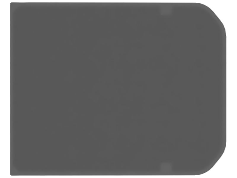 Безопасное стекло переднего окна кабины толщиной 5 мм