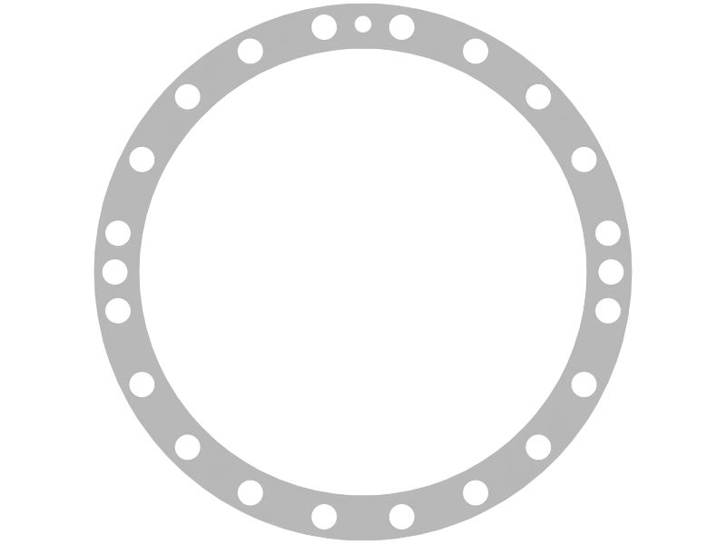 Набор стальных прокладок толщиной 1,64 мм